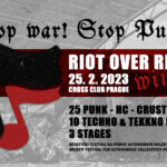 Riot over river winter 2023 poster